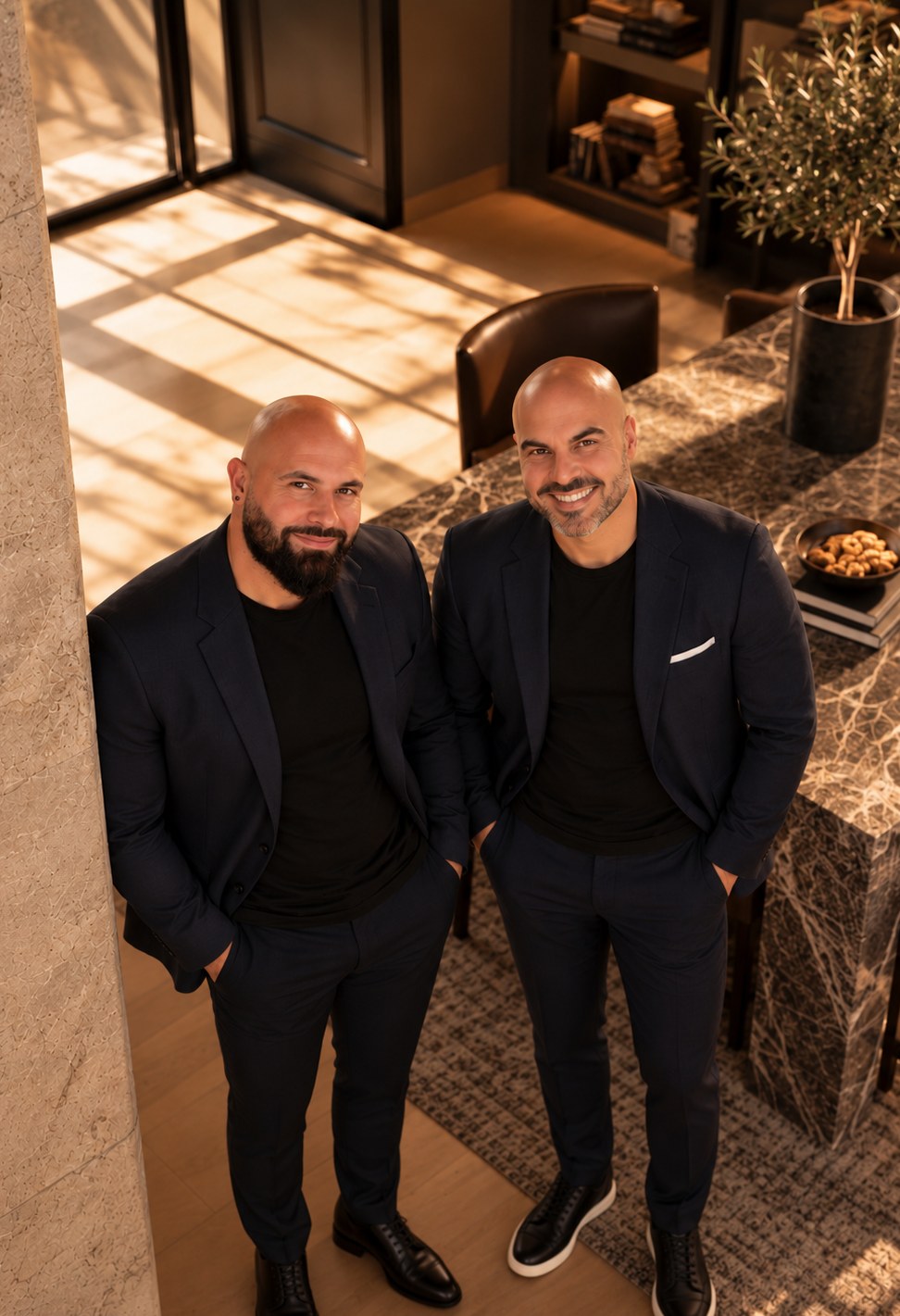 Kevin Shohfi Suárez and Chuck Forbes IV, co-hosts of PowerBrokers Podcast
